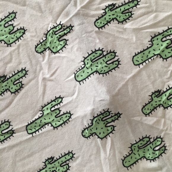 forever 21 cactus print halter top - Picture 6 of 9